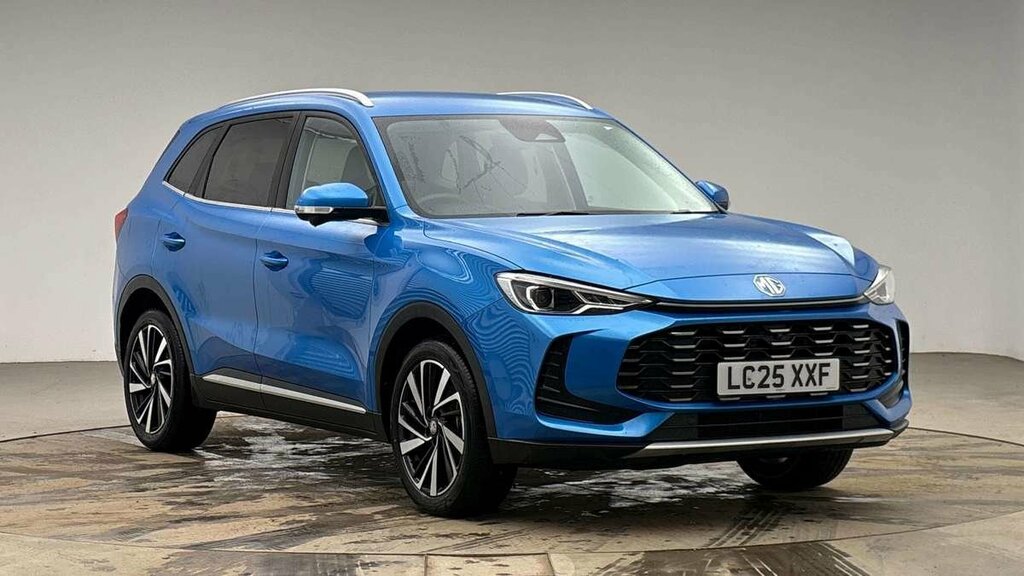 MG ZS Hybrid Trophy Blue