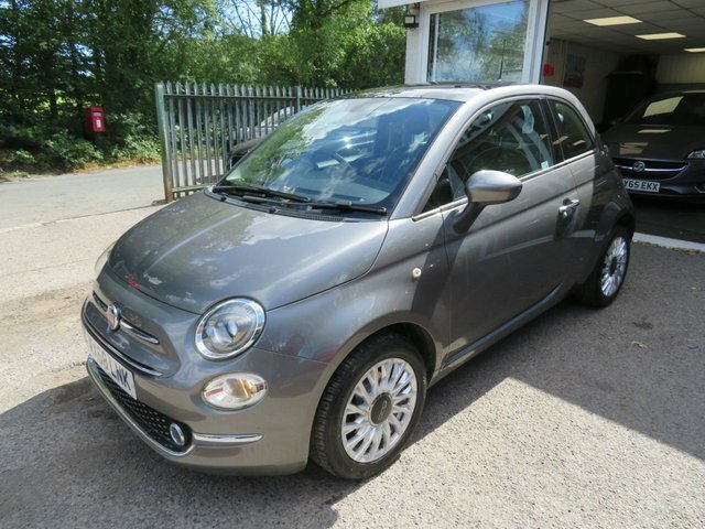 Fiat 500 2018 1.2 Lounge Hatchback Euro 6 Grey #5