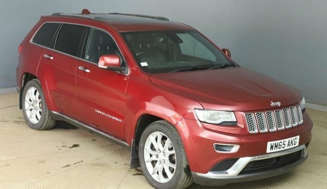 Jeep Grand Cherokee 2015 3.0 V6 Crd Summit Suv 4 Red