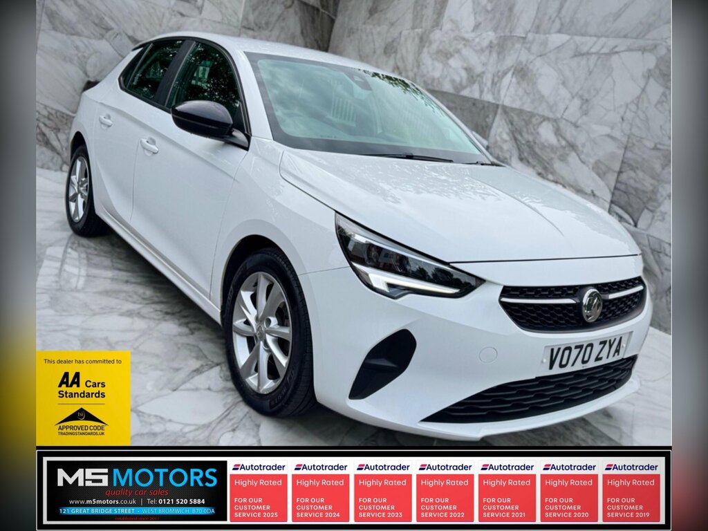 Vauxhall Corsa 1.2 Se Premium Euro 6 White