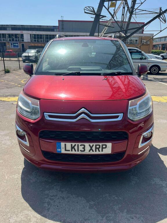 Citroen C3 Picasso 1.6 Vti Exclusive Egs6 Euro 5 Red
