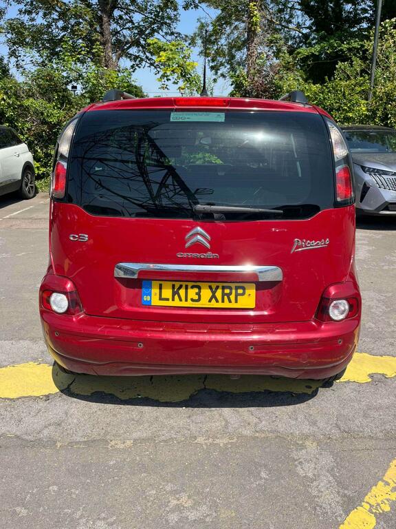 Citroen C3 Picasso 1.6 Vti Exclusive Egs6 Euro 5 Red #4