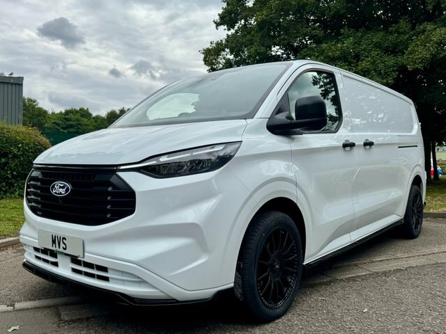 Ford Transit Custom 2024 2.0 320 Ecoblue Leader Panel Van M YP24TVN White #3