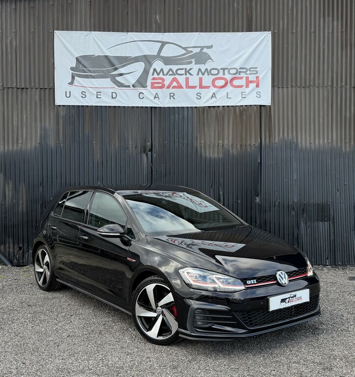 Volkswagen Golf Hatchback 2.0 Tsi Bluemotion Tech Gti 2018 Black