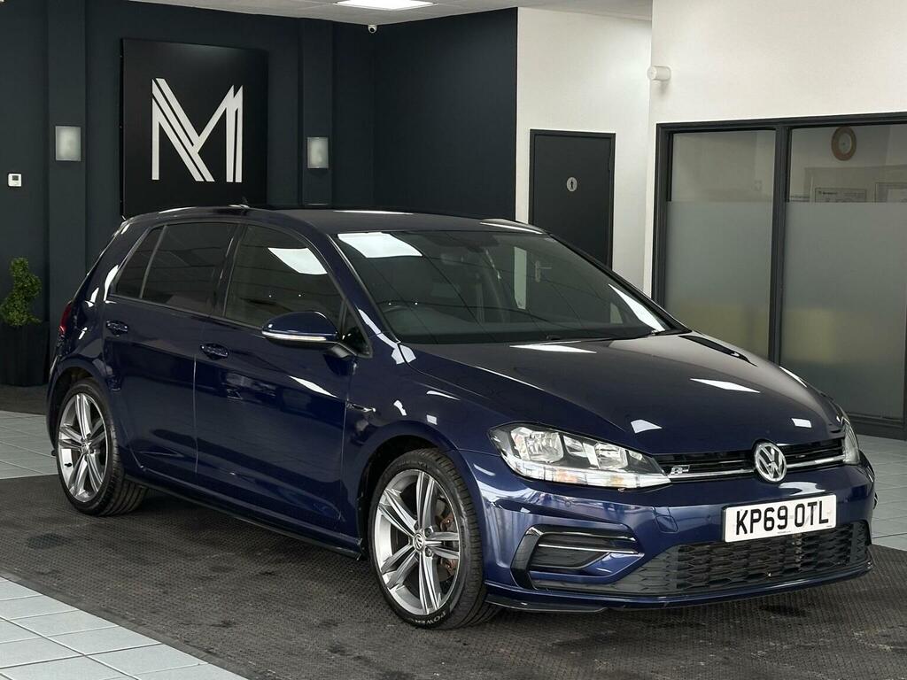 Volkswagen Golf Hatchback 2.0 Tdi R-line Dsg Euro 6 Ss 201 Blue