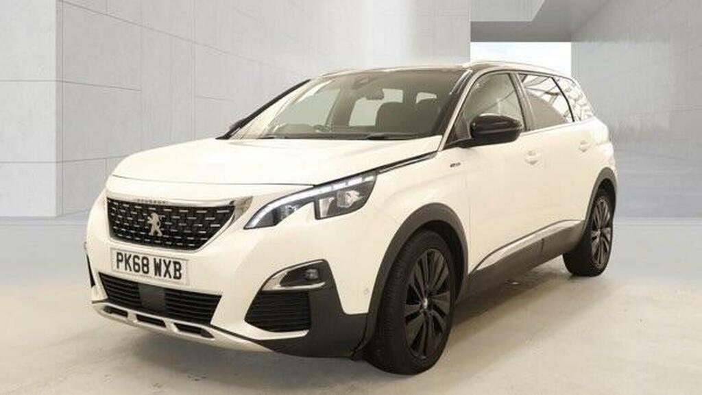 Peugeot 5008 1.5 Bluehdi Gt Line Premium Eat Euro 6 Ss White #2
