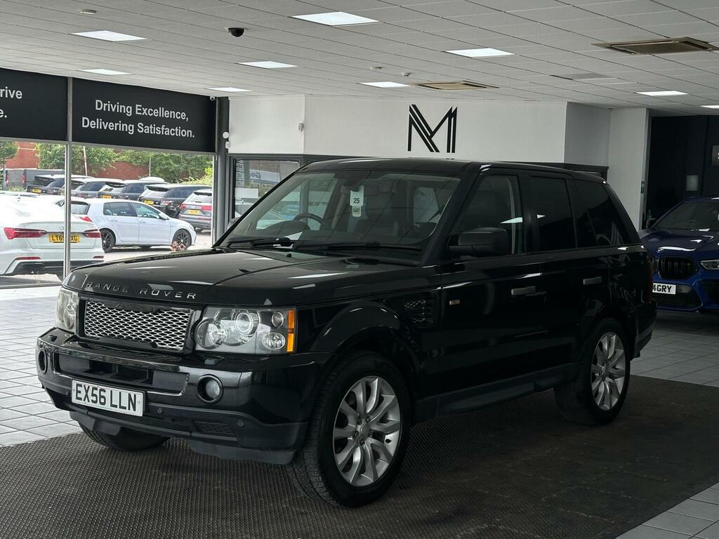 Land Rover Range Rover Sport 4.2 V8 Supercharged Station Wagon Black #6