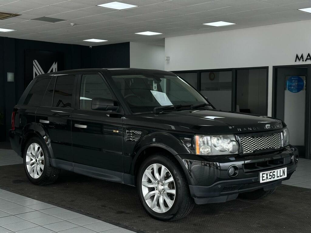 Land Rover Range Rover Sport 4.2 V8 Supercharged Station Wagon Black #2
