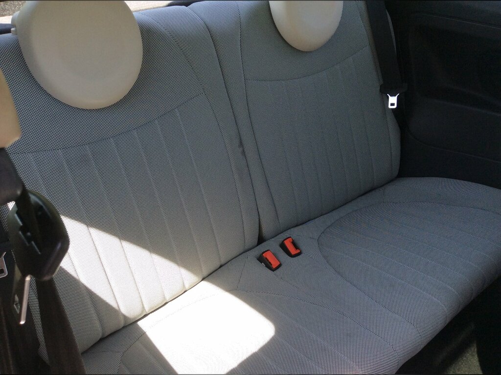 Fiat 500 1.2 Lounge Hatchback Euro 5 Ss White #6