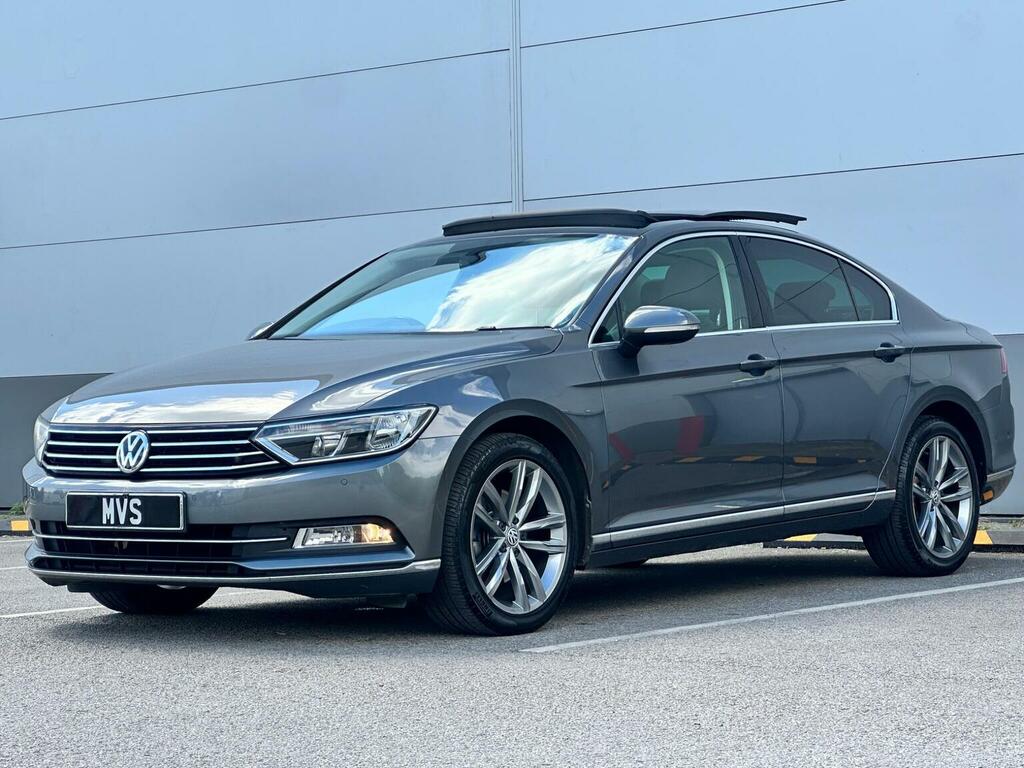 Volkswagen Passat Saloon 2.0 Tdi Bluemotion Tech Gt Dsg Euro 6 Ss EO17AHU Grey #3