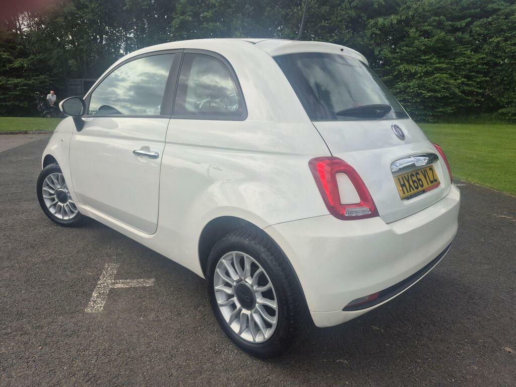 Fiat 500 1.2 Eco Pop Star Euro 6 S S White #4