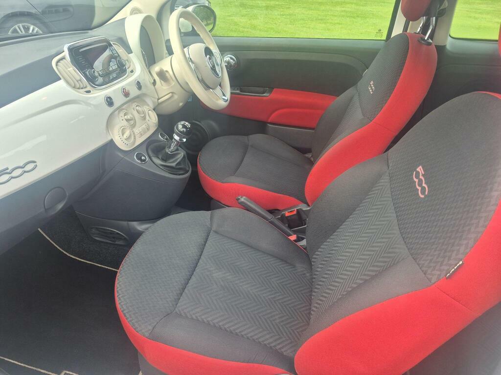 Fiat 500 1.2 Lounge Euro 6 Ss Red #13