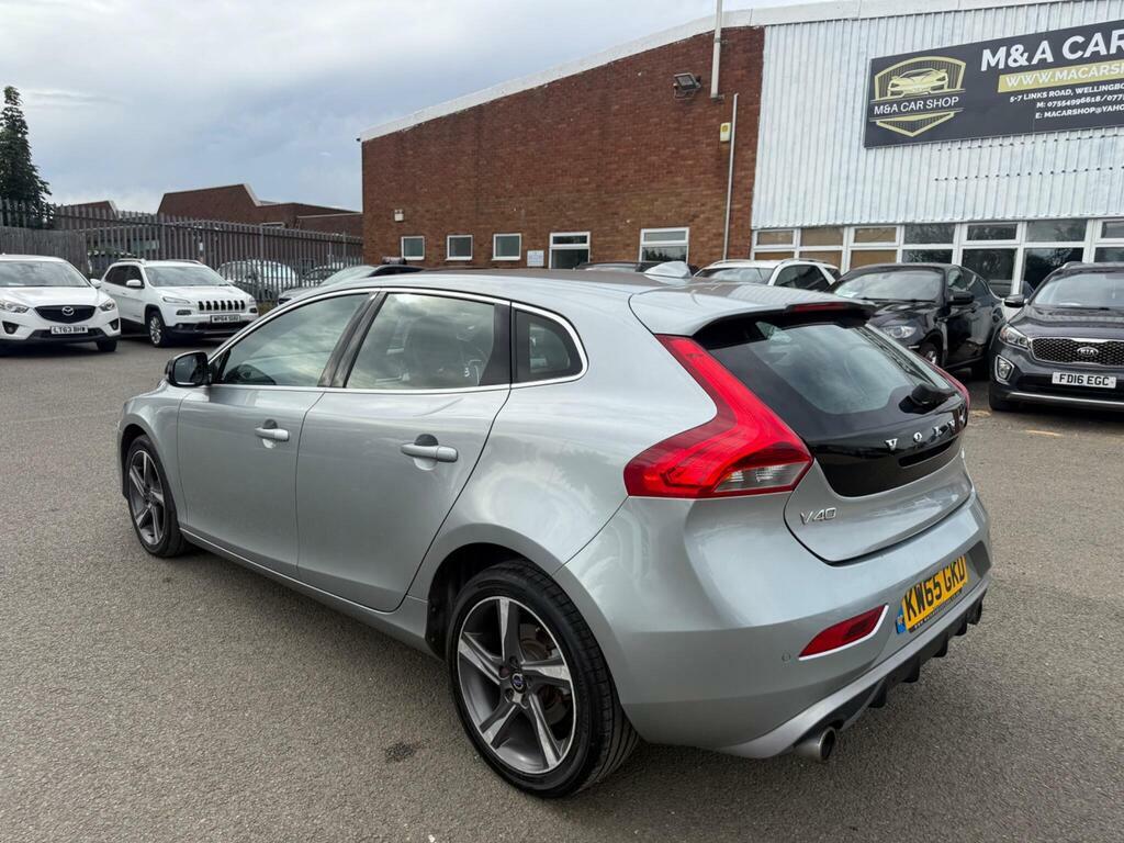 Volvo V40 2.0 D2 R-design Nav Euro 6 S S Silver #5