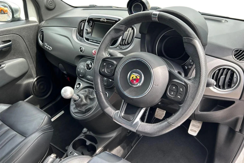 Abarth 595 1.4 T-jet Turismo 70Th Euro 6 White #6