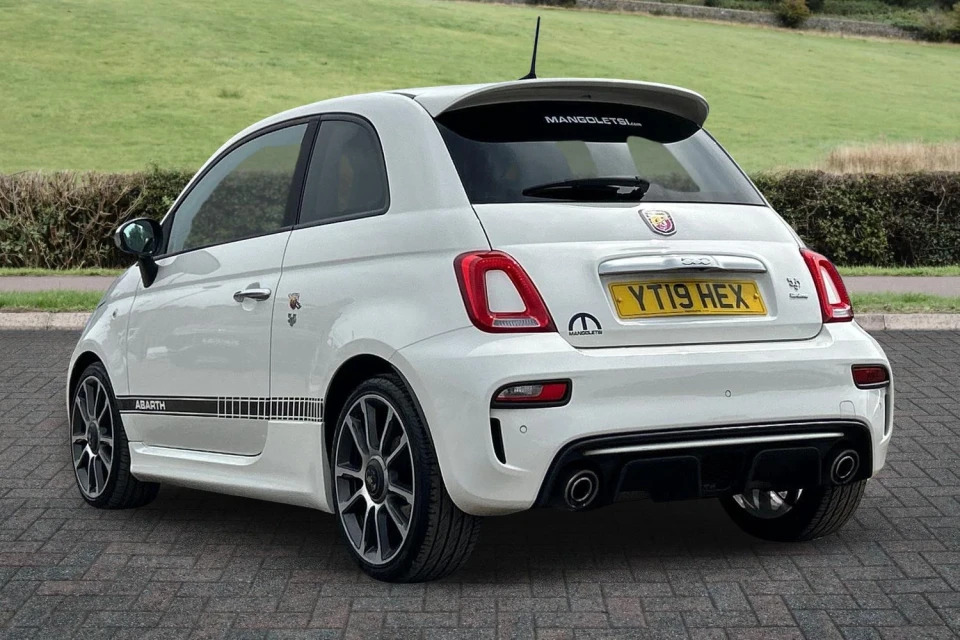 Abarth 595 1.4 T-jet Turismo 70Th Euro 6 White #3