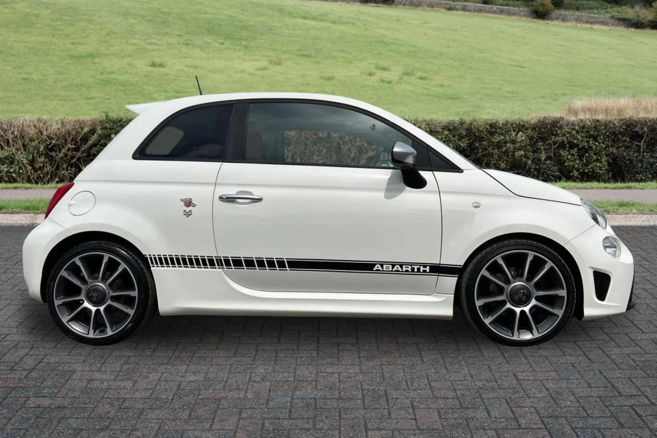 Abarth 595 1.4 T-jet Turismo 70Th Euro 6 White #4
