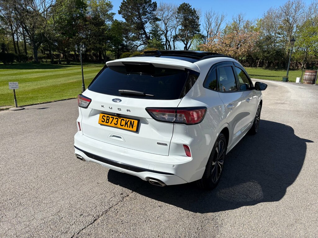 Ford Kuga 2.5H Duratec St-line X Edition Suv Hybr SB73CKN White #4