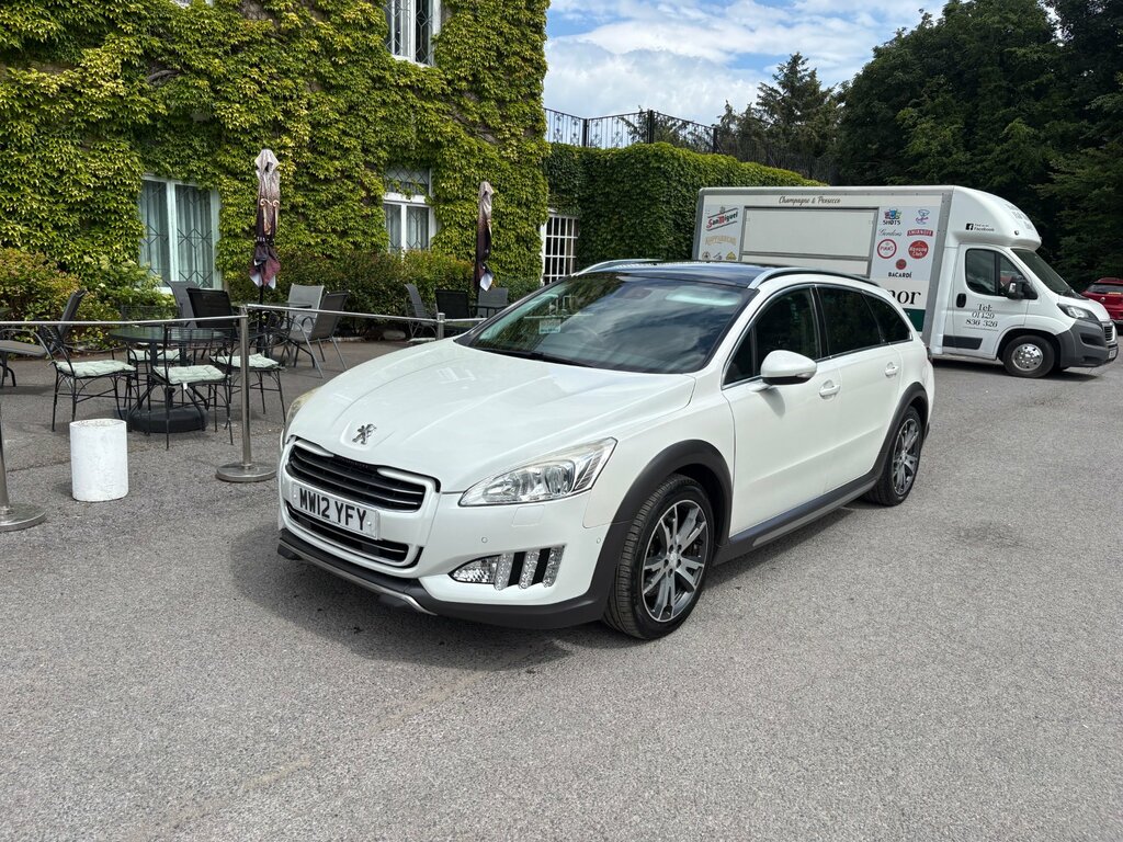 Peugeot 508 SW 2.0 H E-hdi Rxh Estate Hybrid Egc 4Wd E White
