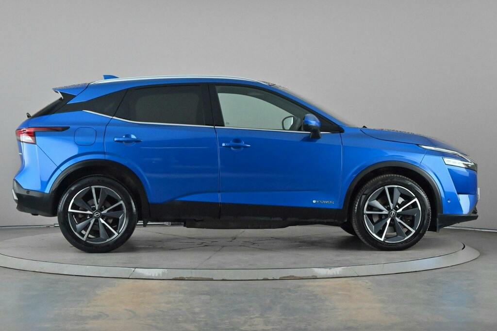 Nissan Qashqai 1.5 H E Power Tekna Suv Hybrid S WG23CUV Blue #3