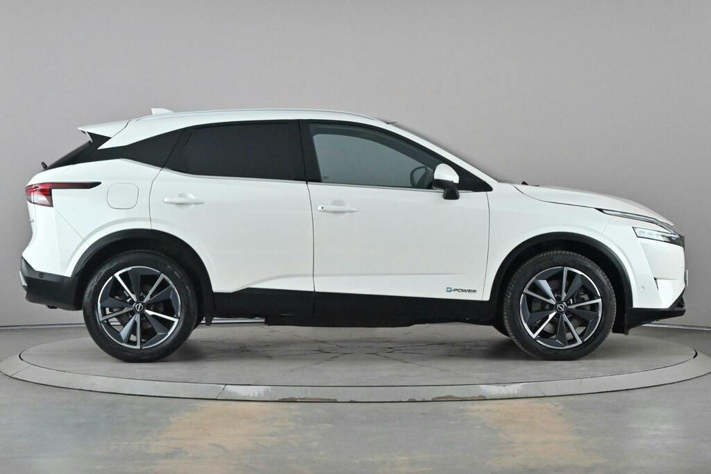 Nissan Qashqai 1.5 H E Power Tekna Suv Hybrid S FP23UOJ White #3