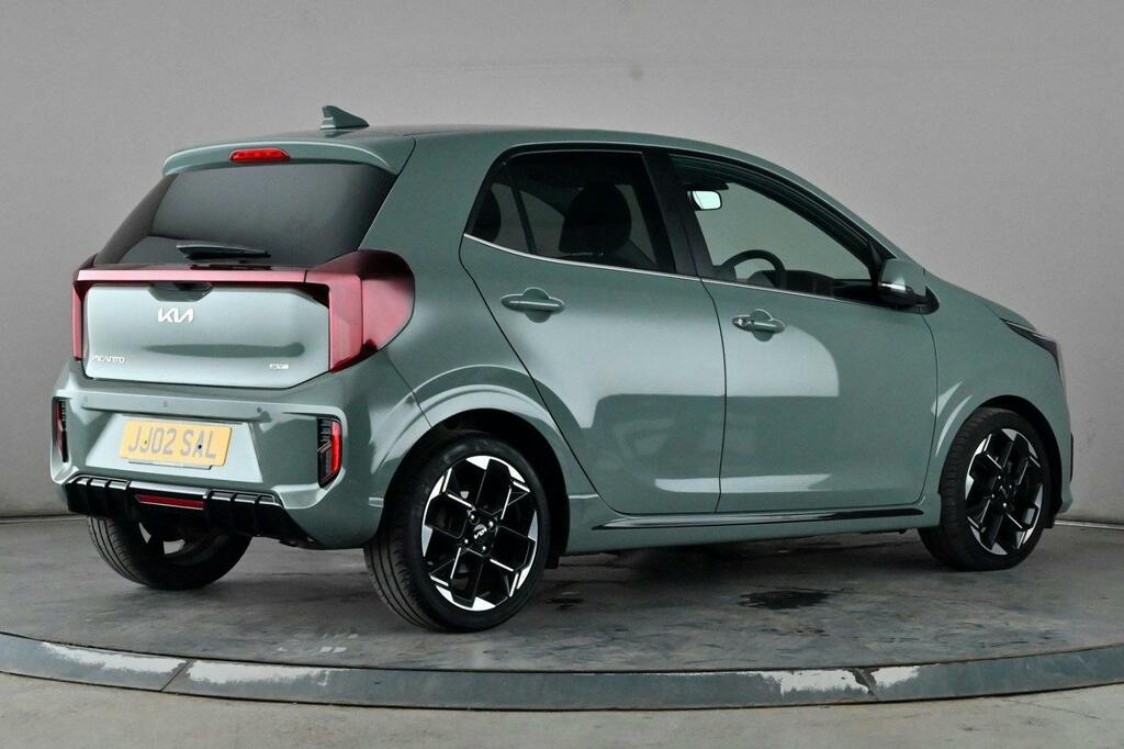 Kia Picanto 1.2 Gt Line S Hatchback Ss HW74JEO Green #6
