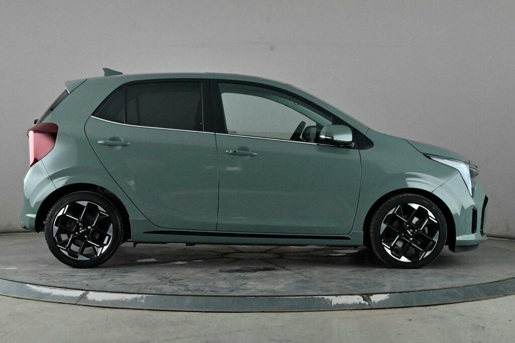 Kia Picanto 1.2 Gt Line S Hatchback Ss HW74JEO Green #3