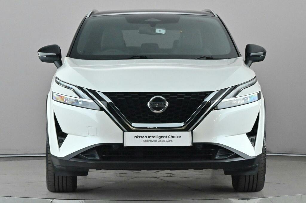 Nissan Qashqai 1.3 Dig T Mhev Tekna Plus Suv Hybrid Xt KU71ZJJ White #2