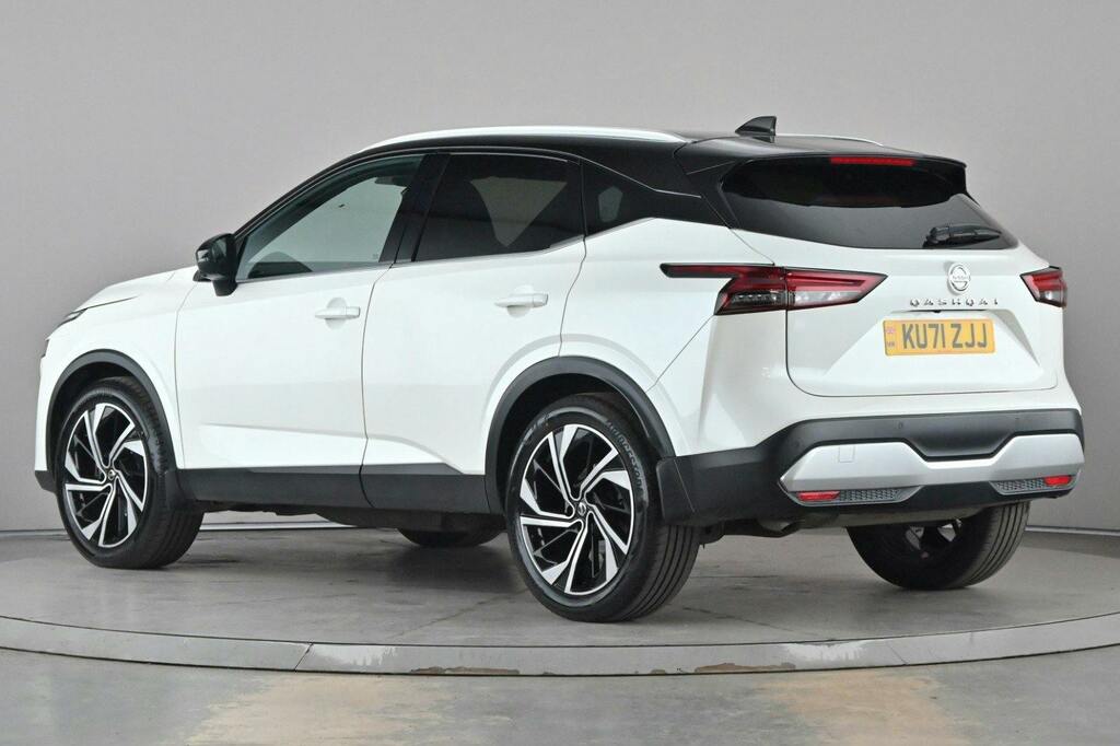Nissan Qashqai 1.3 Dig T Mhev Tekna Plus Suv Hybrid Xt KU71ZJJ White #6
