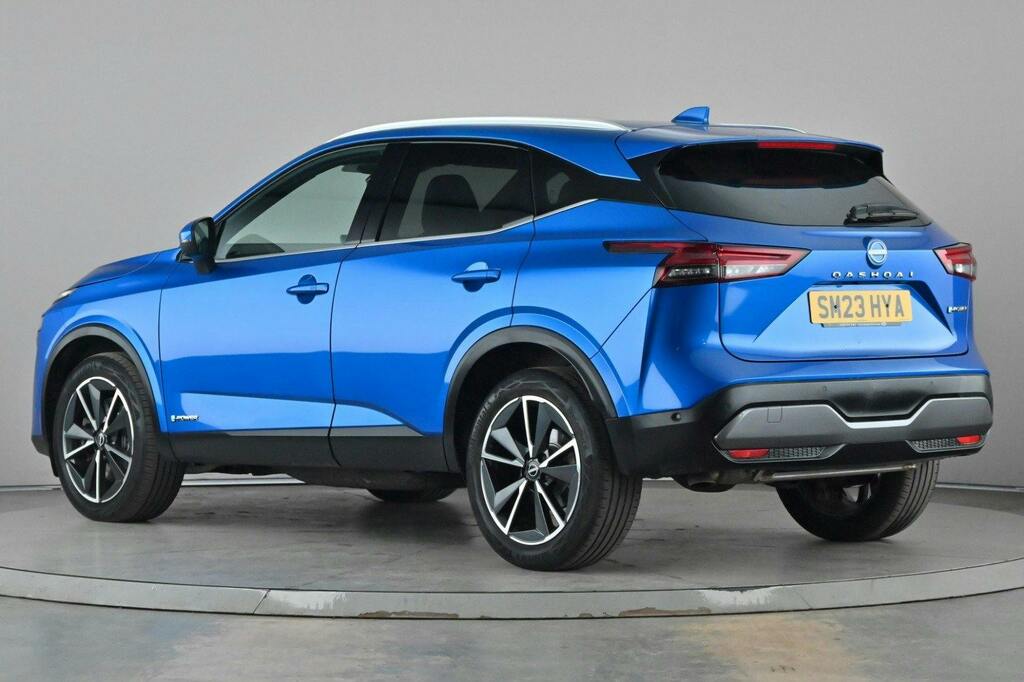 Nissan Qashqai 1.5 H E Power Tekna Suv Hybrid S SM23HYA Blue #4