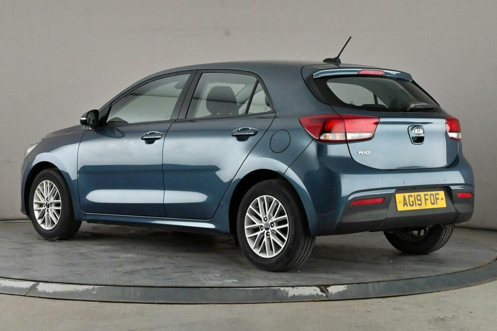 Kia RIO 1.25 2 Hatchback Ss Blue #4