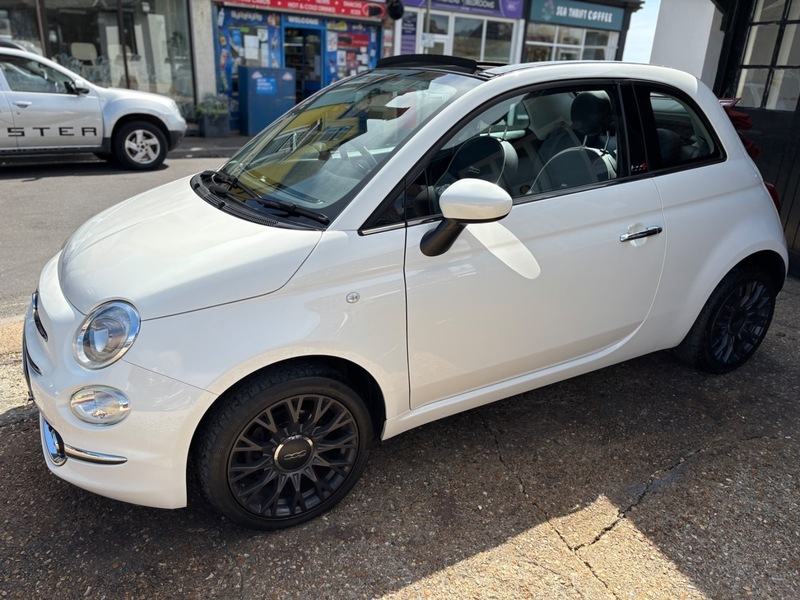 Fiat 500C 1.2 Lounge Convertible White #5
