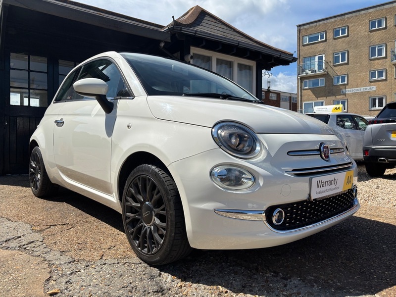 Fiat 500C 1.2 Lounge Convertible White #3
