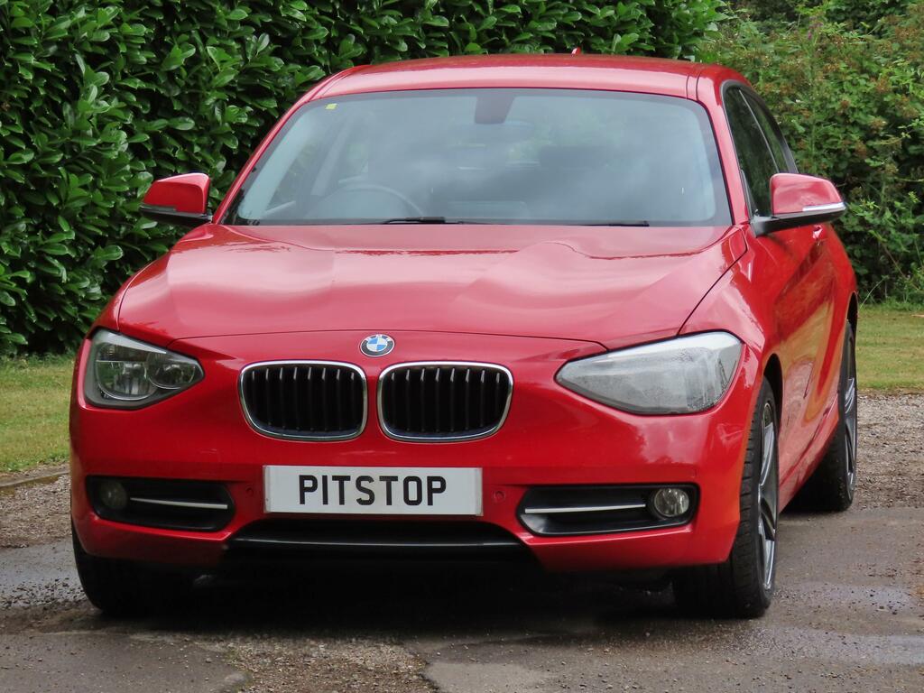 BMW 1 Series 2.0 116D Sport Hatchback Euro 5 S Red