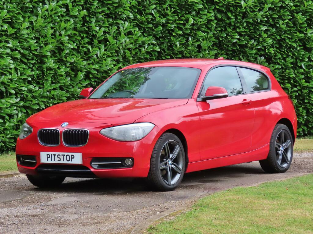 BMW 1 Series 2.0 116D Sport Hatchback Euro 5 S Red #2