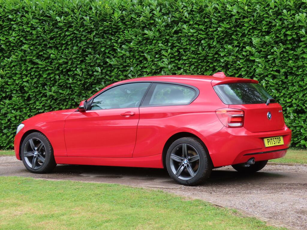 BMW 1 Series 2.0 116D Sport Hatchback Euro 5 S Red #5