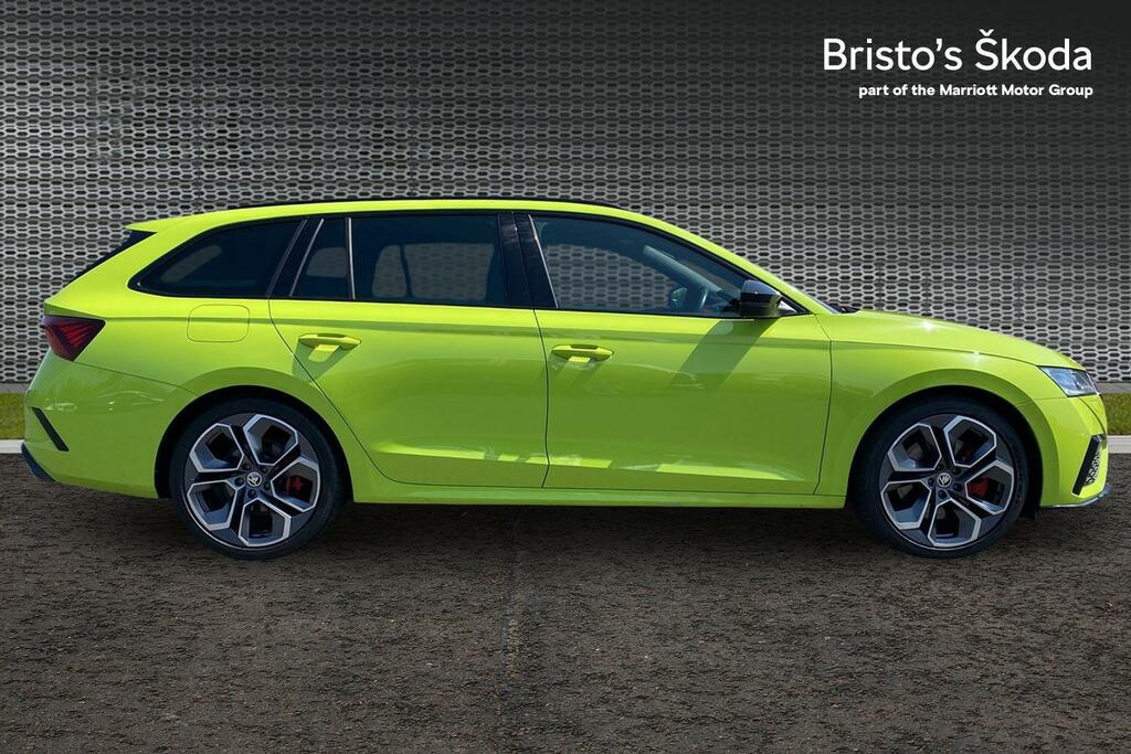 Skoda Octavia 2.0 Tsi Vrs Estate Euro 6 Ss AV72VSC Green #4