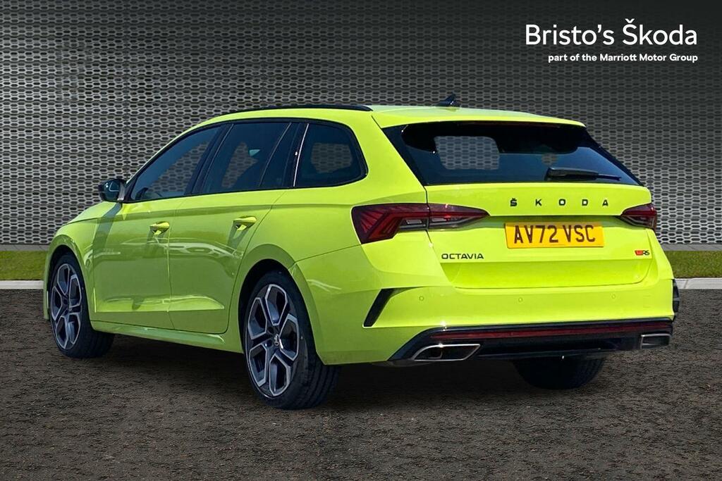 Skoda Octavia 2.0 Tsi Vrs Estate Euro 6 Ss AV72VSC Green #3