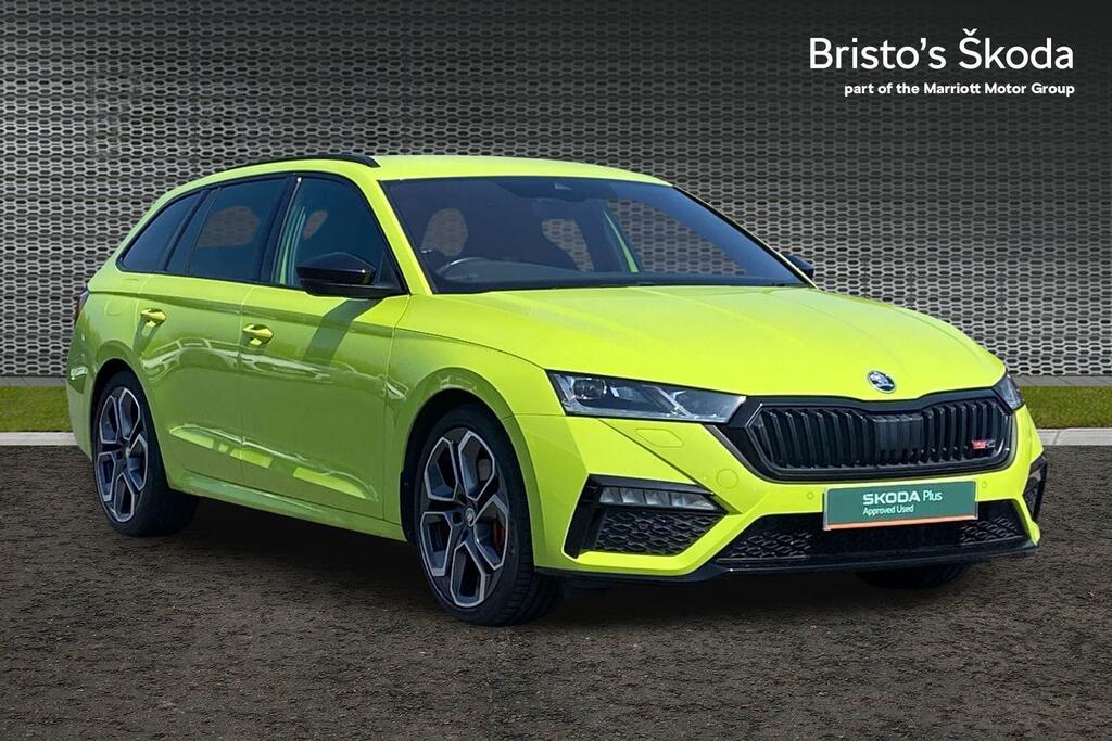 Skoda Octavia 2.0 Tsi Vrs Estate Euro 6 Ss AV72VSC Green