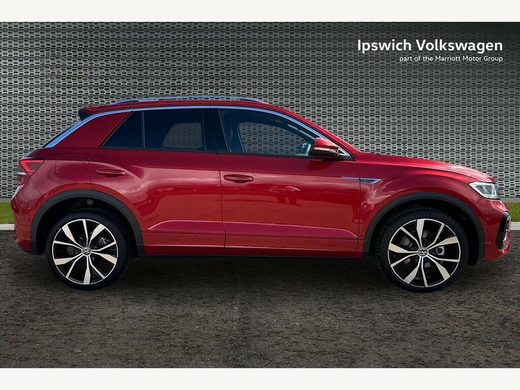 Volkswagen T-Roc 1.5 Tsi R-line Suv Dsg Euro 6 Ss 15 AV26RZK Red #4