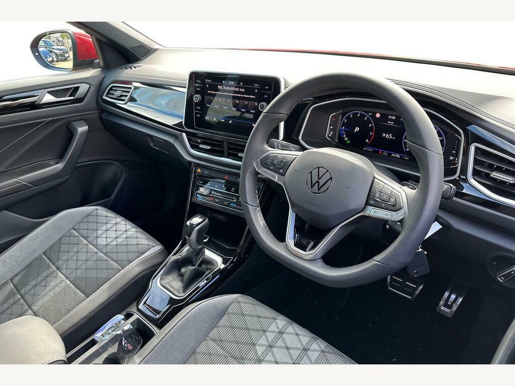 Volkswagen T-Roc 1.5 Tsi R-line Suv Dsg Euro 6 Ss 15 AV26RZK Red #6