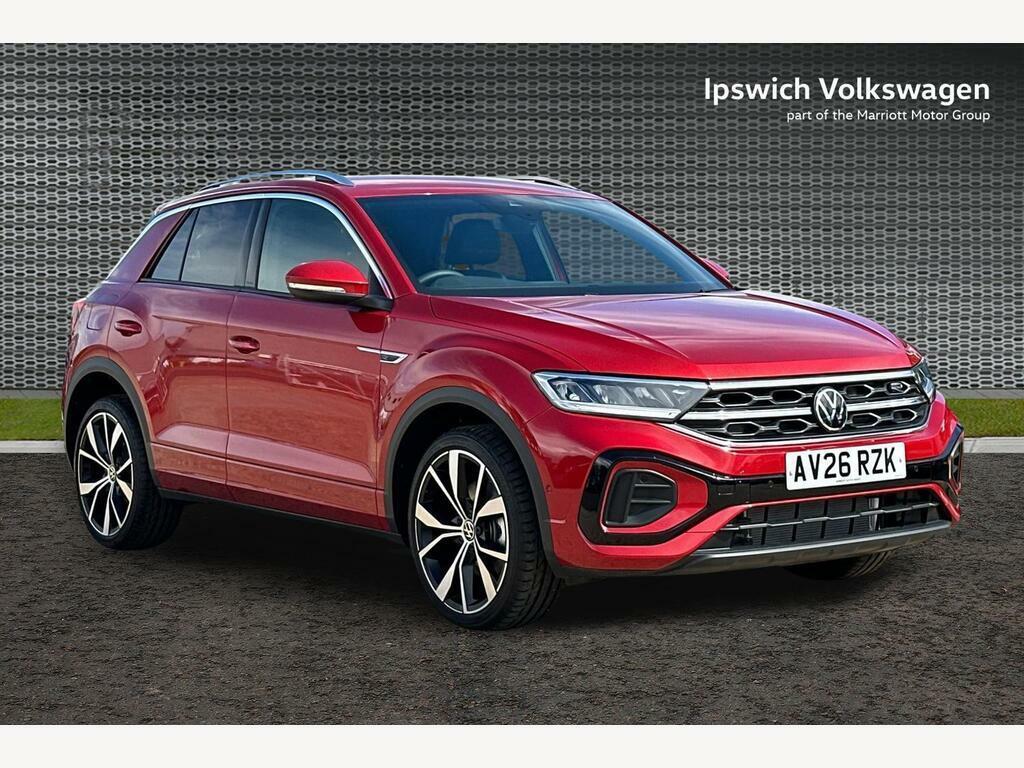 Volkswagen T-Roc 1.5 Tsi R-line Suv Dsg Euro 6 Ss 15 AV26RZK Red