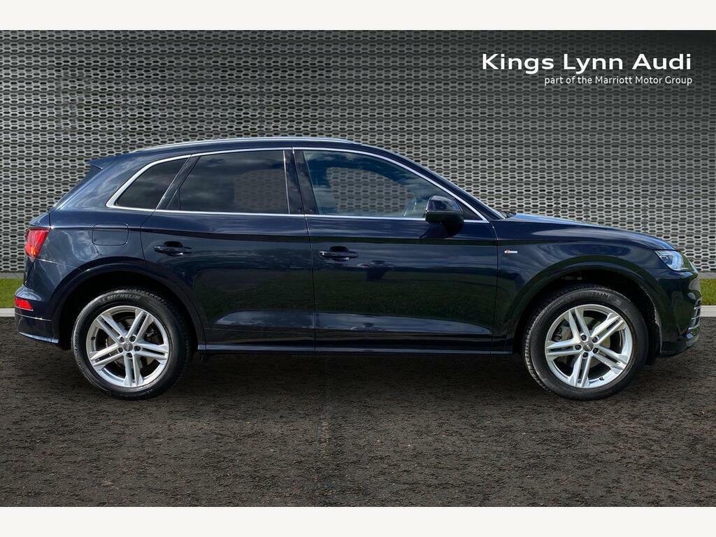 Audi Q5 2.0 Tdi 40 S Line Suv S Tronic Quattro Blue #4