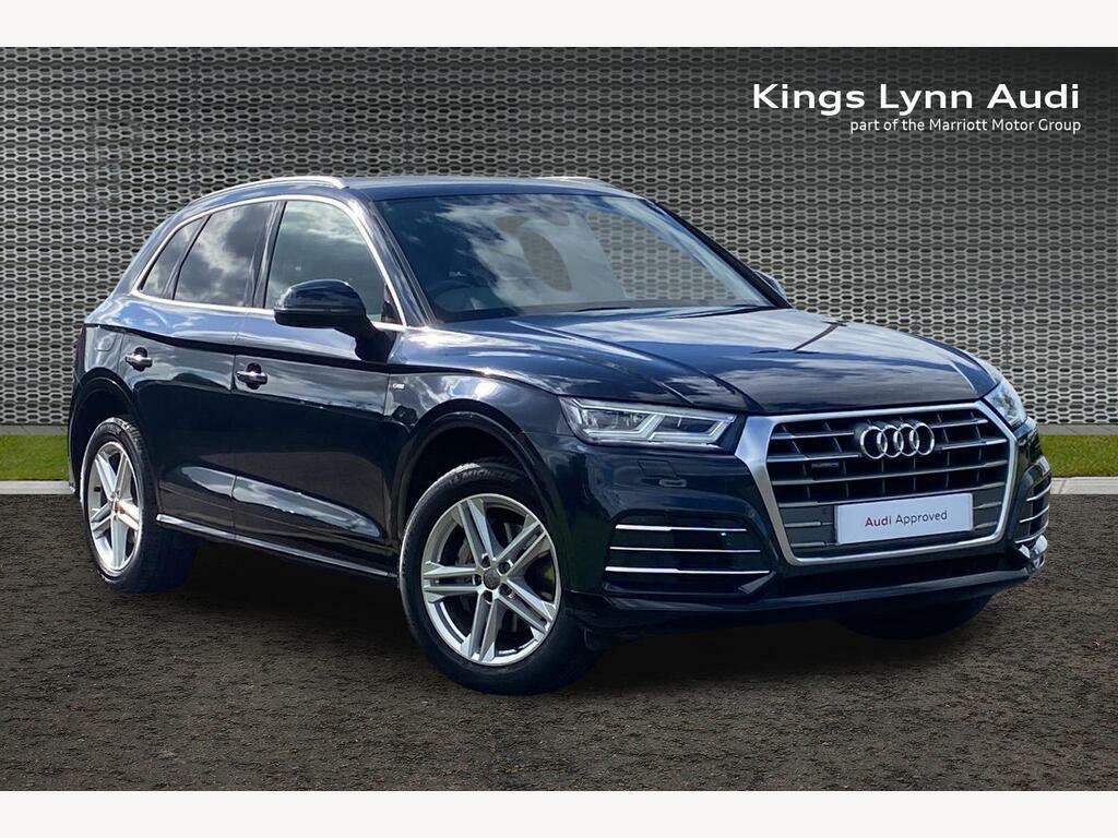 Audi Q5 2.0 Tdi 40 S Line Suv S Tronic Quattro Blue