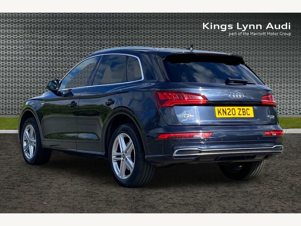 Audi Q5 2.0 Tdi 40 S Line Suv S Tronic Quattro Blue #3