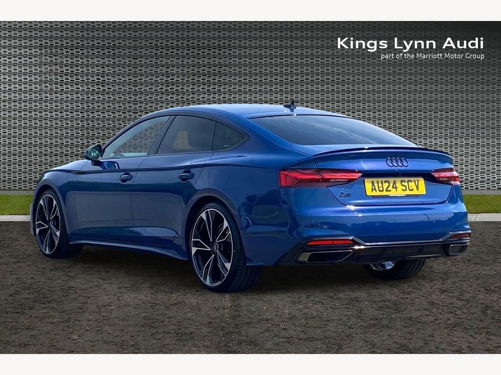 Audi A5 2.0 Tdi 35 Black Edition Sportback S Tr Blue #3