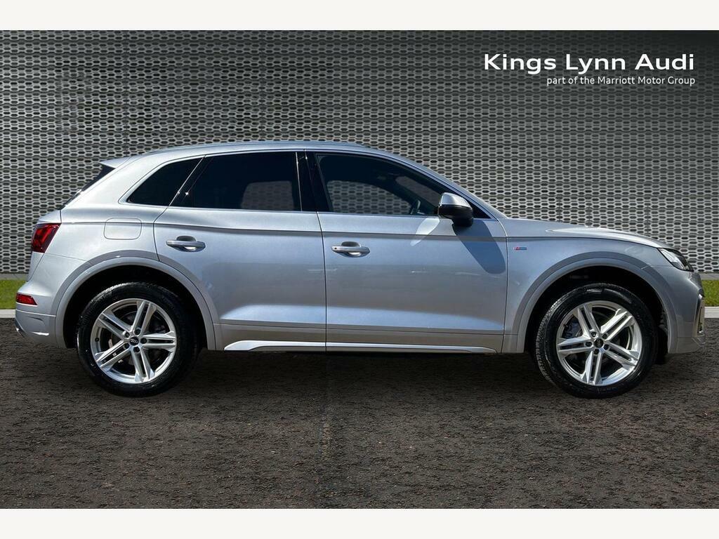 Audi Q5 2.0 Tdi 40 S Line Suv S Tronic Quattro Silver #4