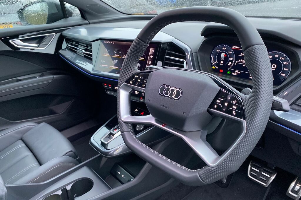 Audi Q4 E Tron Audi Q4 E-tron Estate 150Kw 40 63Kwh S Line Au Grey #47