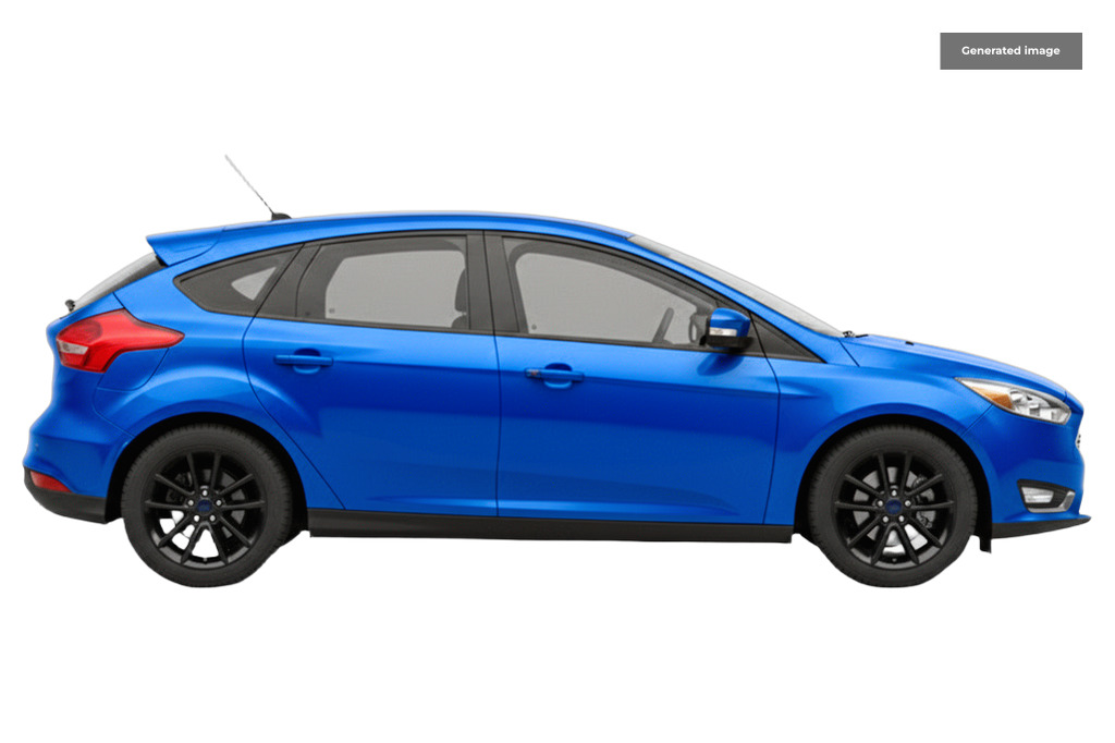 Ford Focus 1.0T Ecoboost Titanium Hatchback AV20MDO Blue #4