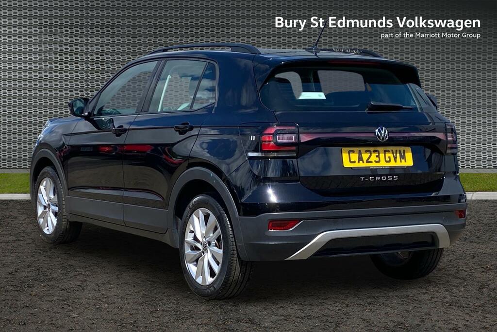 Volkswagen T-Cross 1.0 Tsi Se Suv Dsg Euro 6 Ss 110 Ps Black #3