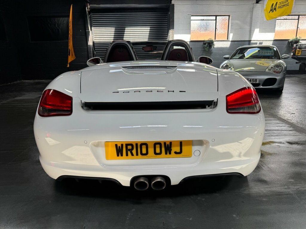 Porsche Boxster 3.4L 987 S White #6